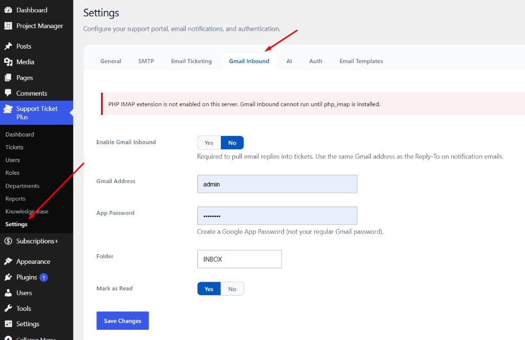 Gmail Inbound